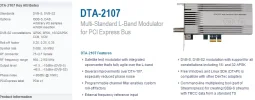 DekTec   DTA 2107   Multi Standard L Band Modulator for PCIe.webp